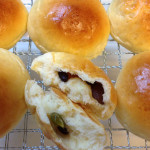 基本の生地を使って丸パンいろいろアレンジ